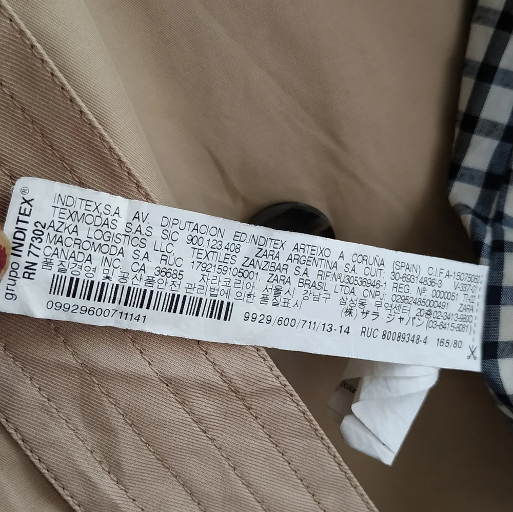 Zara Trench Coat - Picture 6 of 12